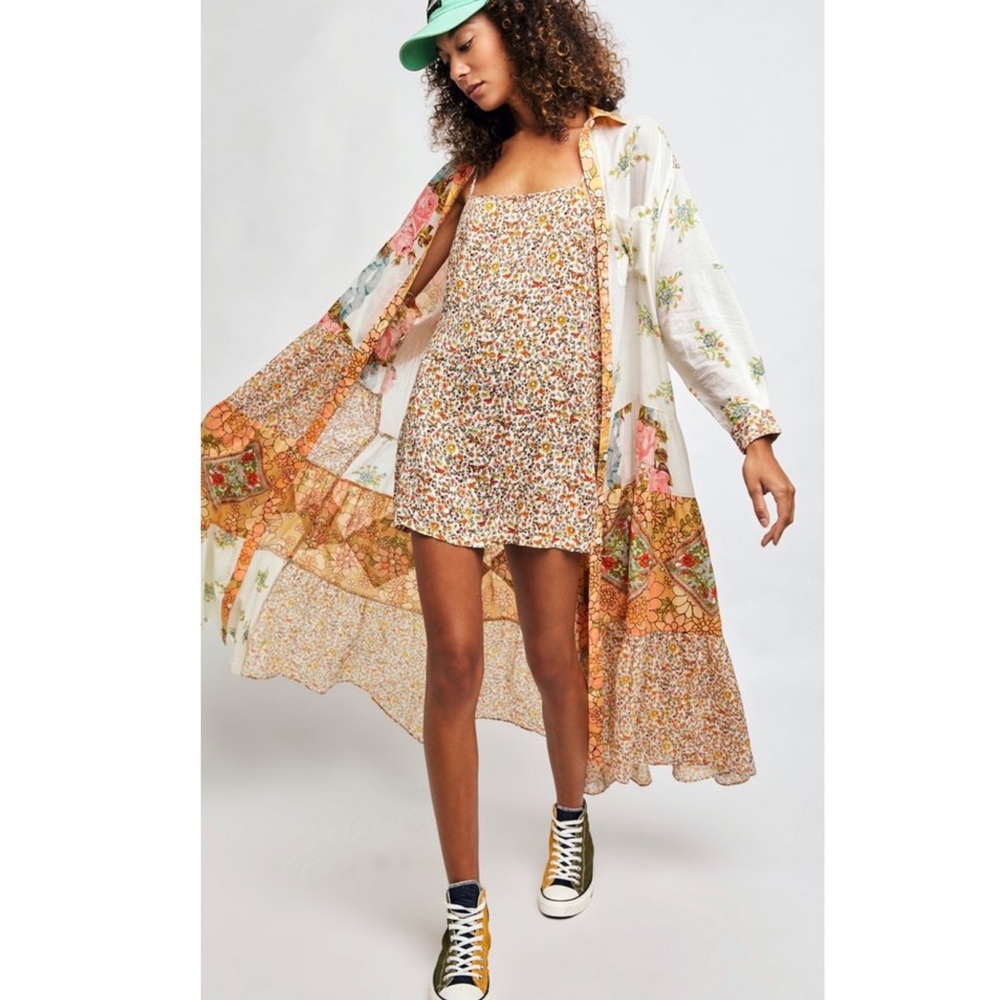 NWT Free People Days of Ditzies Maxi Dress